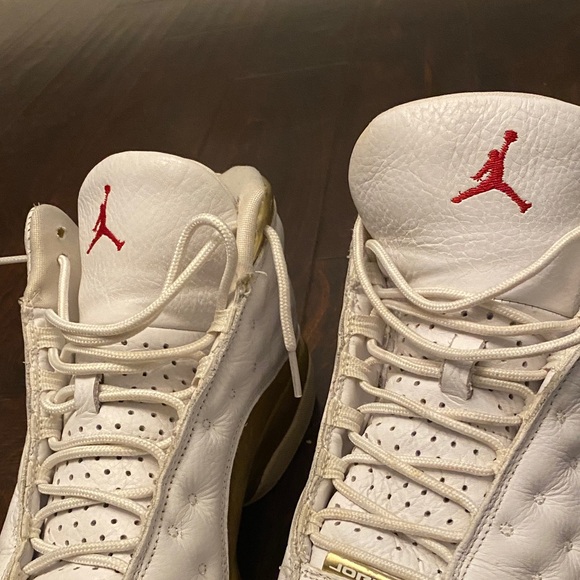 Nike Air Jordan Retro 13 White/Gold